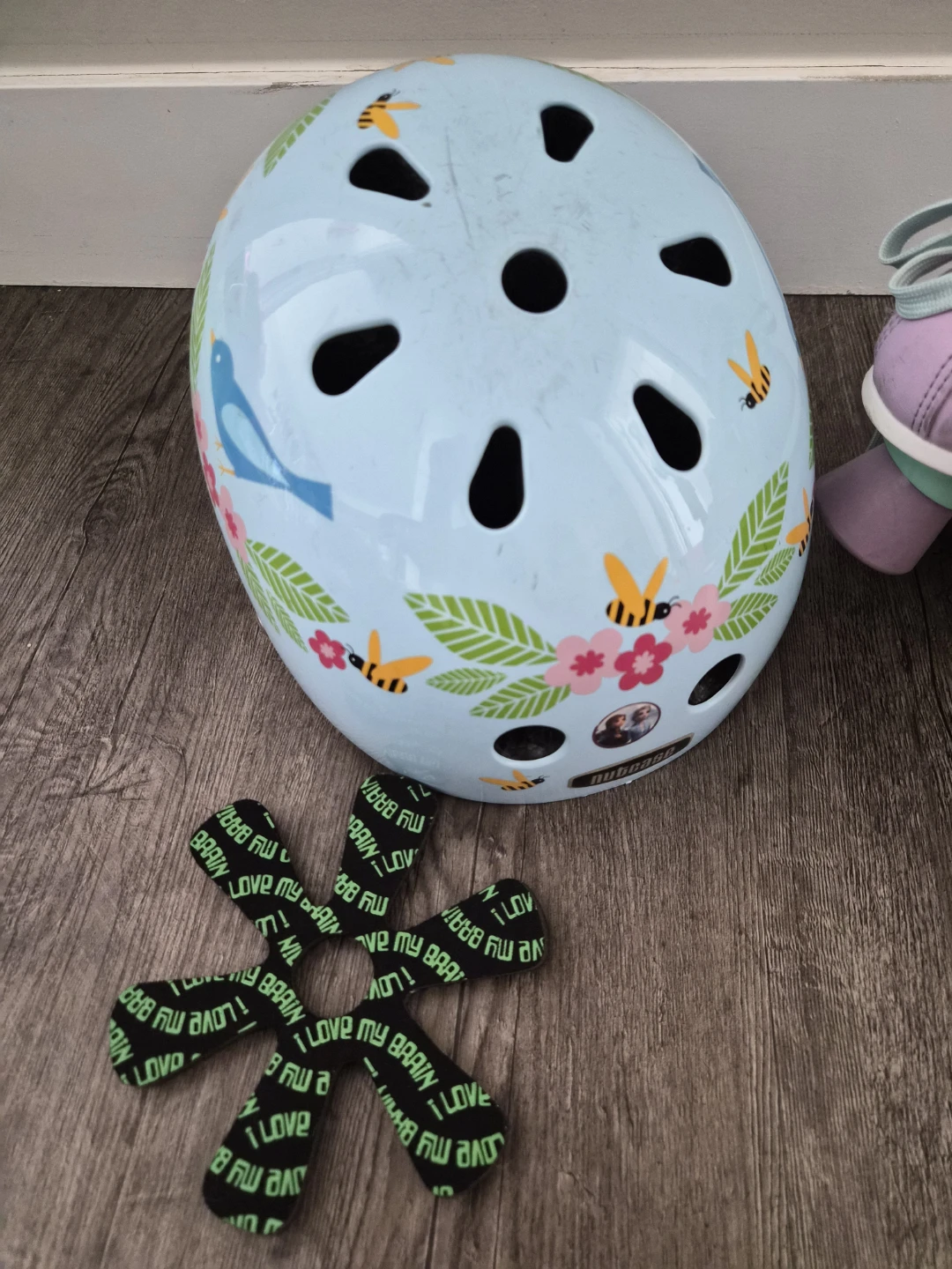 Nutcase helmet and Rio Roller skates - photo 3