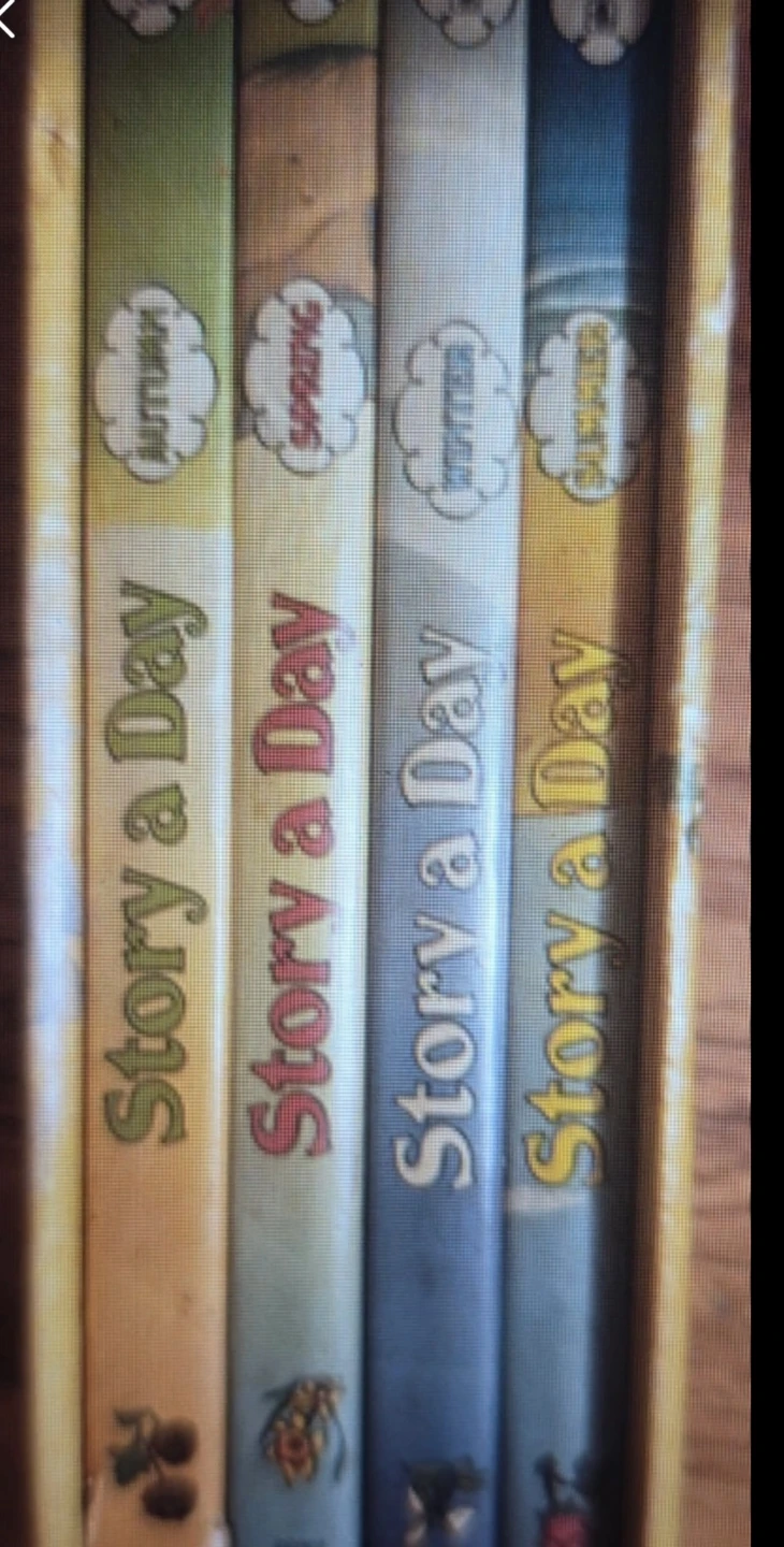 Walt Disney Story a Day Book Set lot of 2 sets