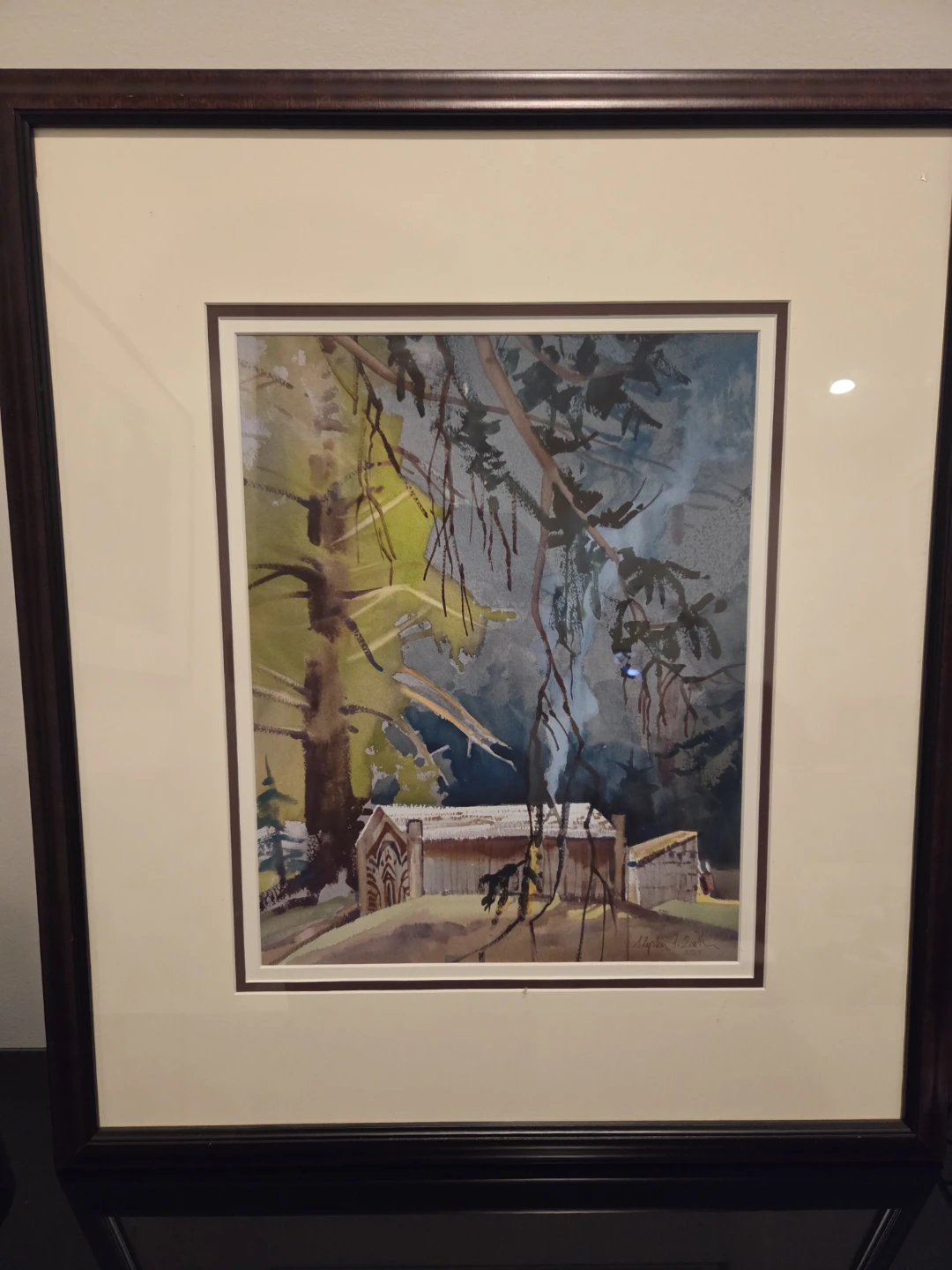 3/ 25 Rare Stephen F. Zwilling Signed Landscape Print