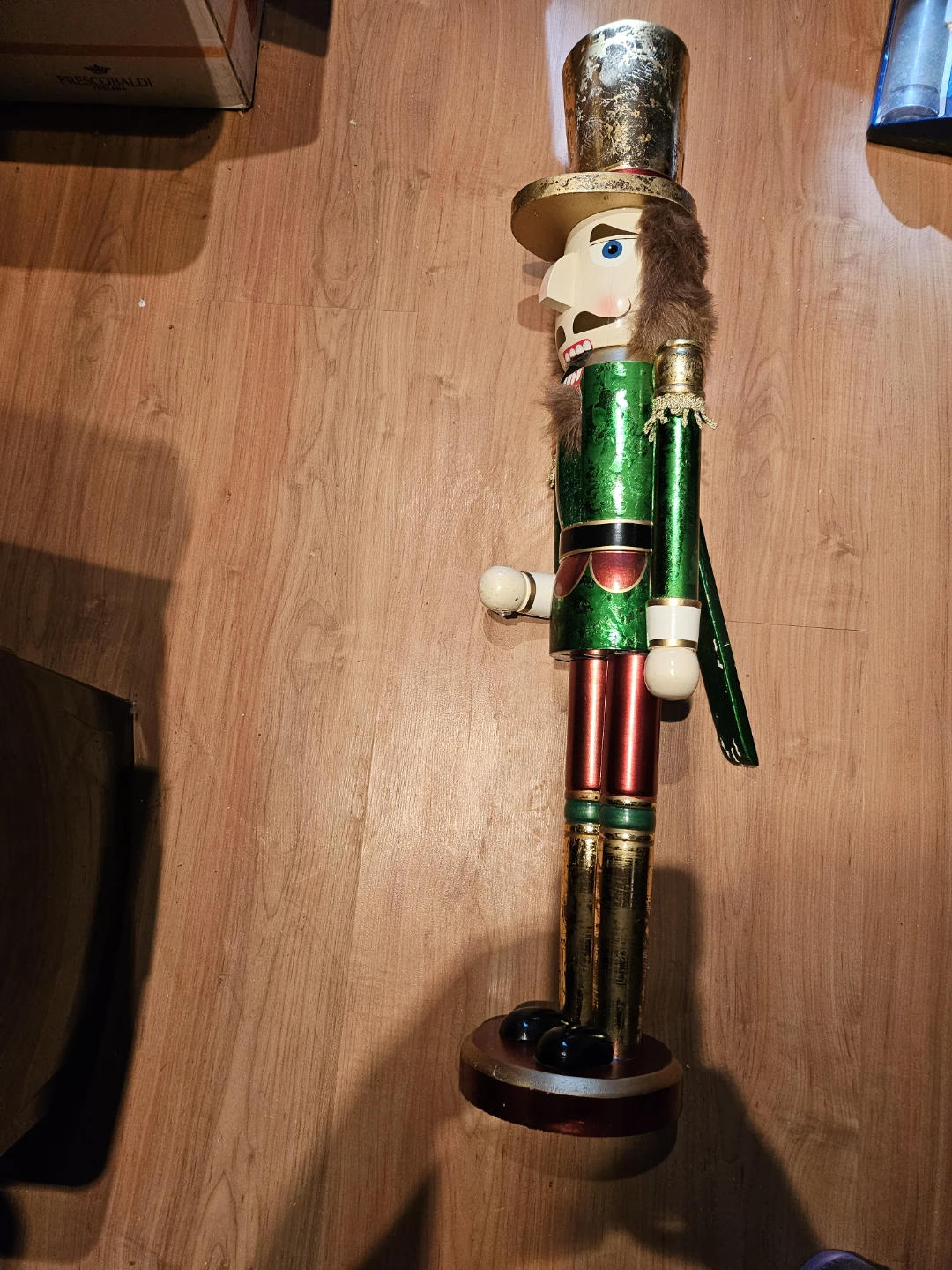 Large Wooden Nutcracker Soldier