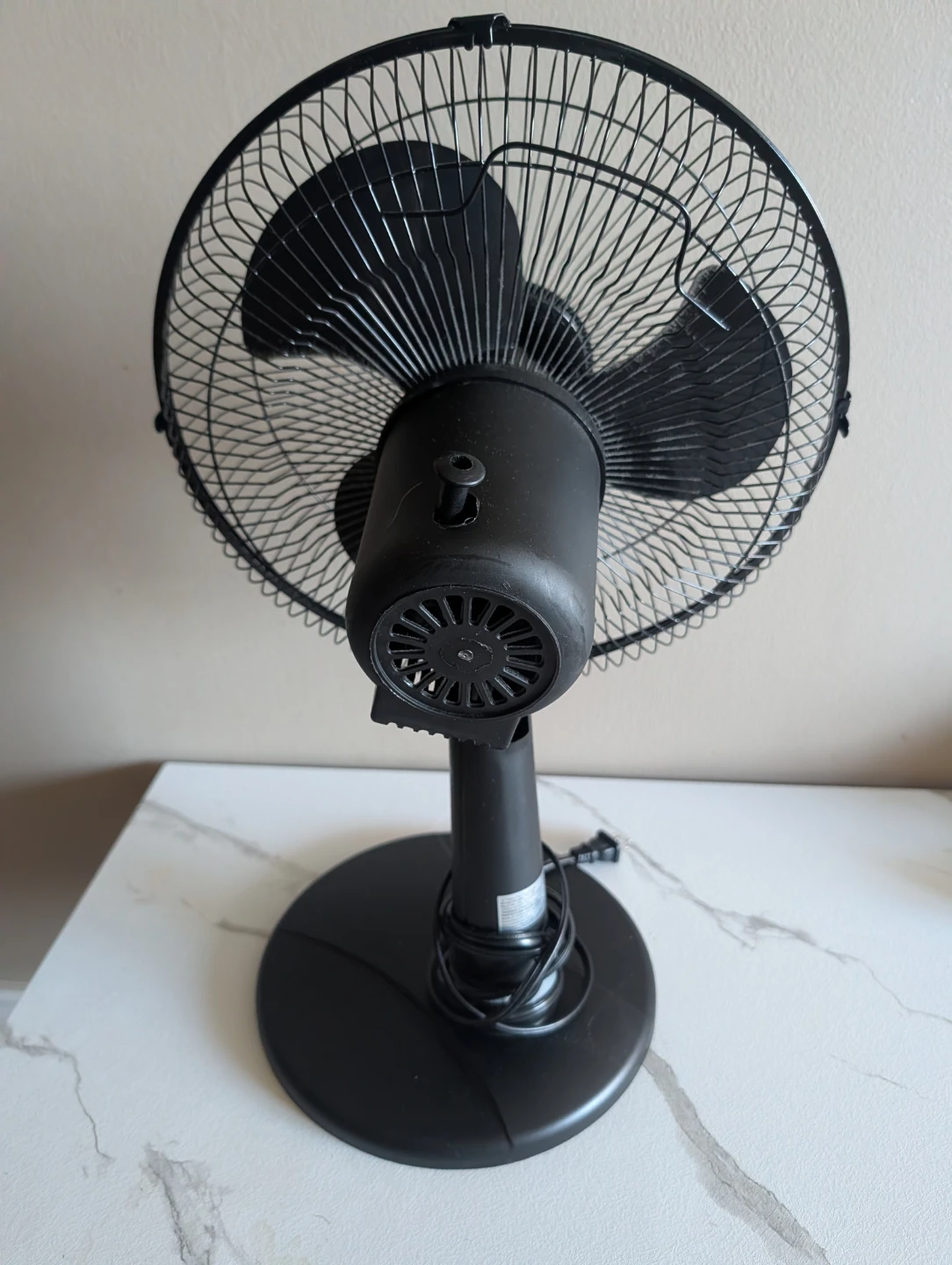 Black Table Fan -moving out sale - photo 3