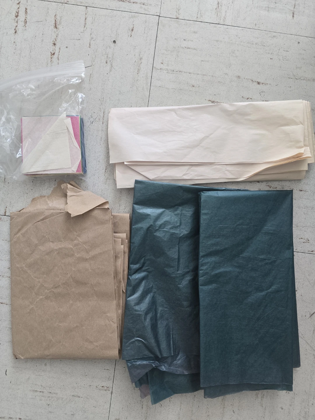 Assorted paper