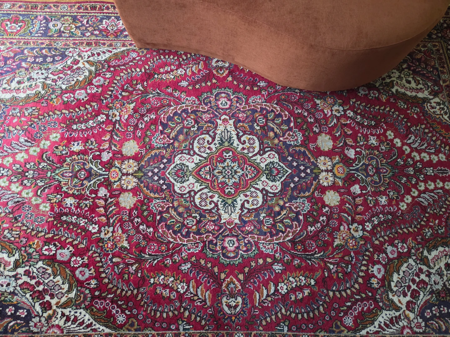 Vintage Genuine Persian Hand Knotted Wool Premium Area Rug - photo 2