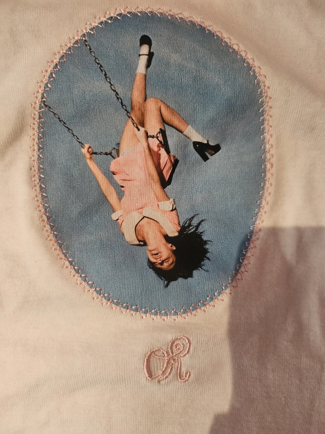 Olivia Rodrigo Album Cover  Graphic Ringer Baby  T-Shirt - photo 2