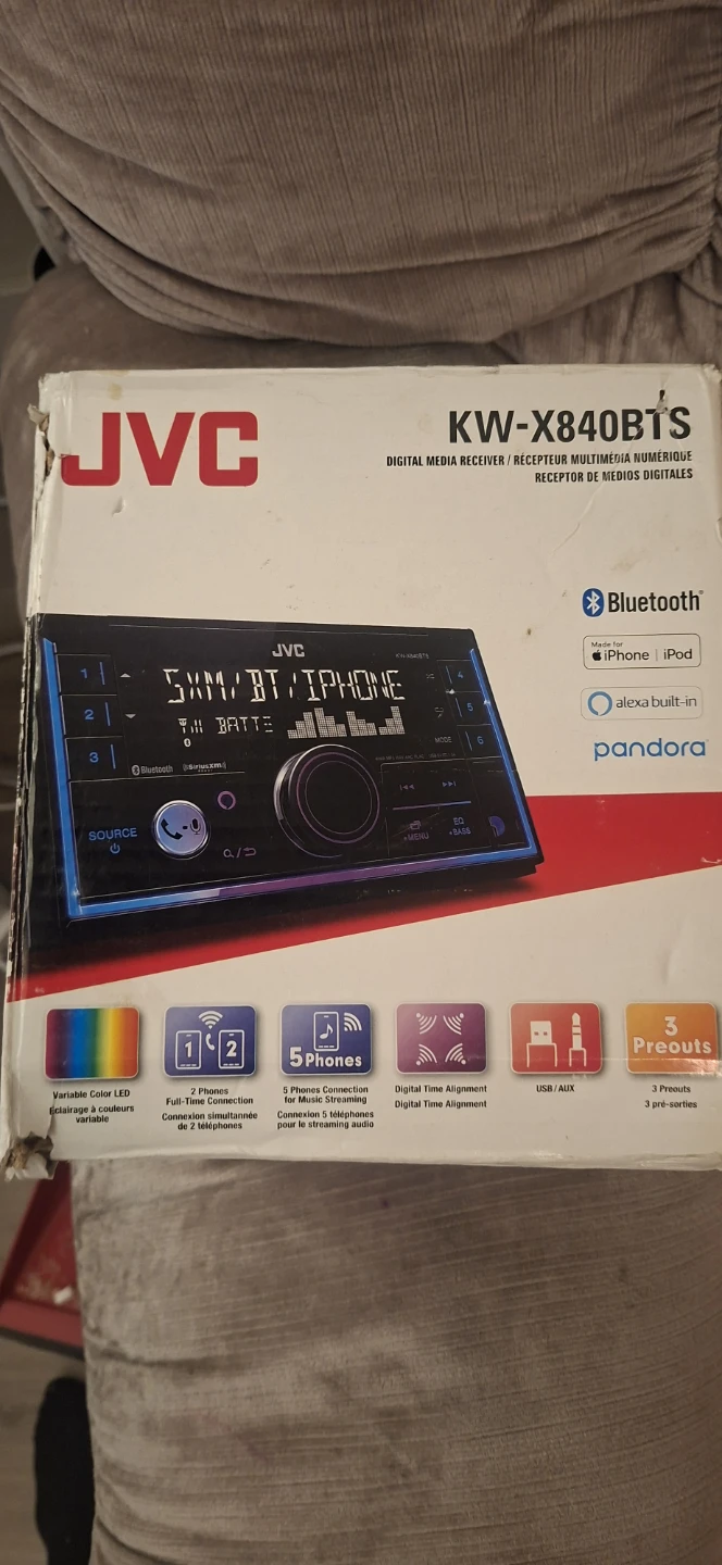 JVC KW-X840BTS Digital Media Receiver