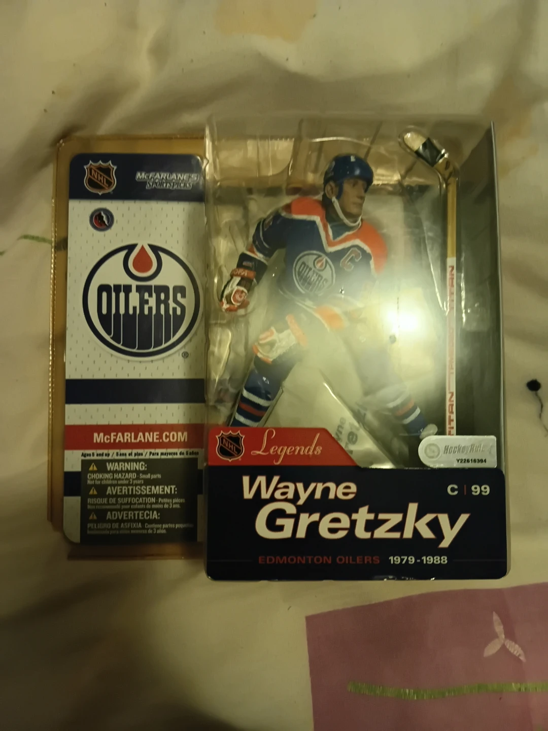 McFarlane NHL Legends Wayne Gretzky Edmonton Oilers Figure