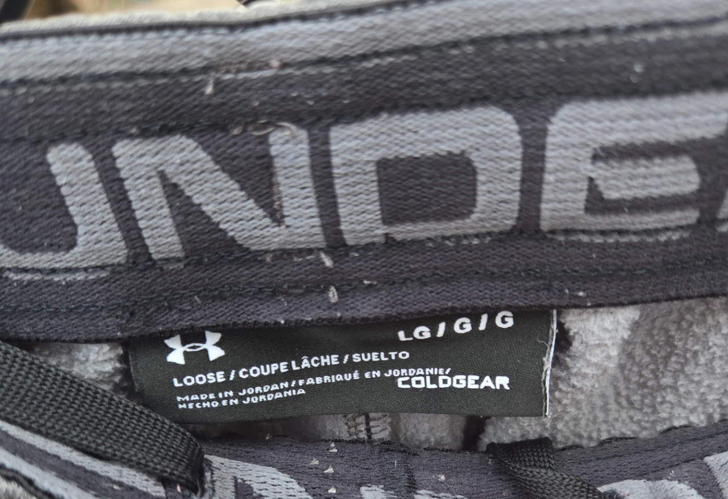 COLDGEAR Under Armour Men's Large Fleece Joggers.  EUC. - photo 5