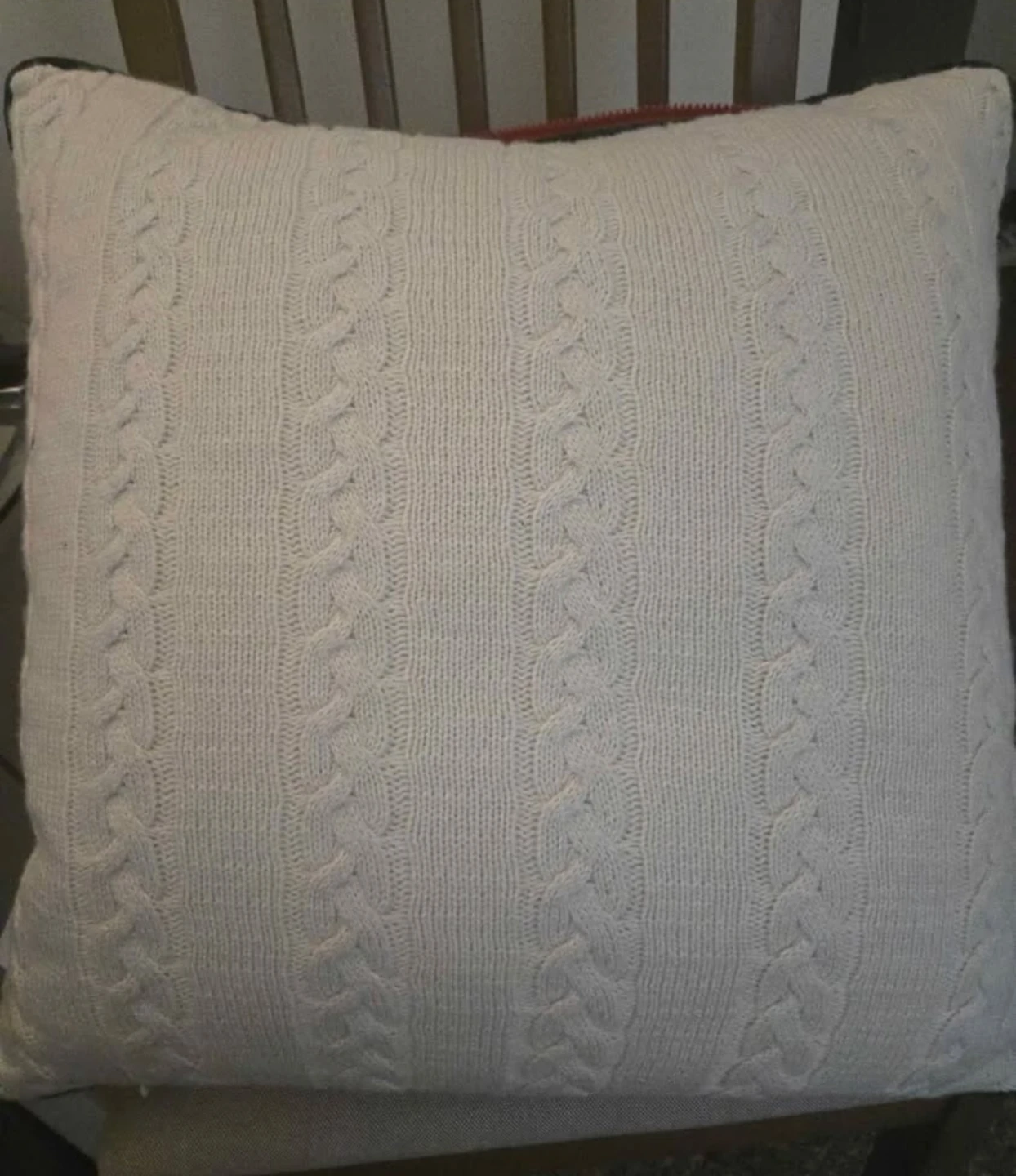 Shabby Chic Christmas Cushion - photo 2