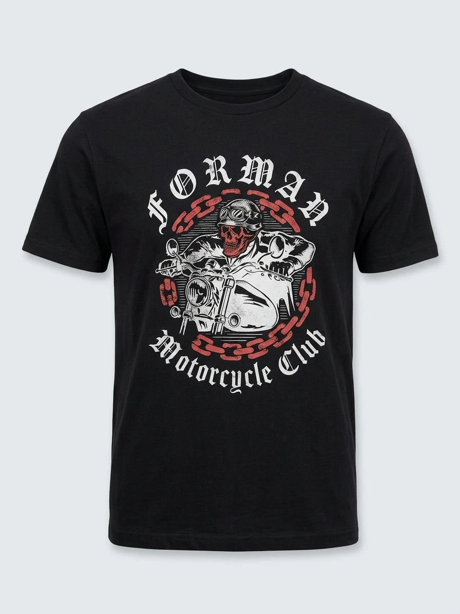 Gildan Softstyle Forman Motorcycle Club T-Shirt