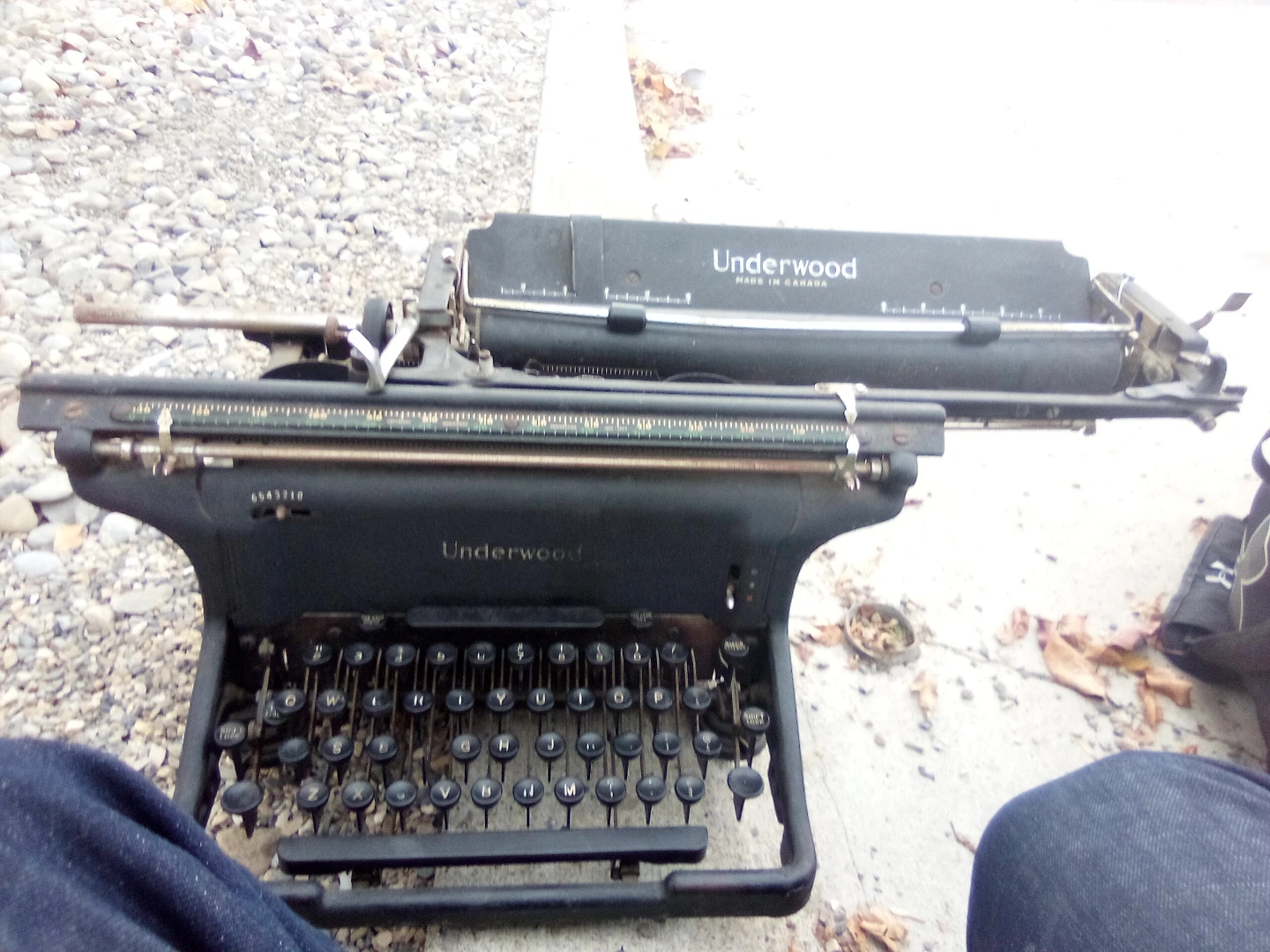 Vintage Underwood Typewriter Made in Canada