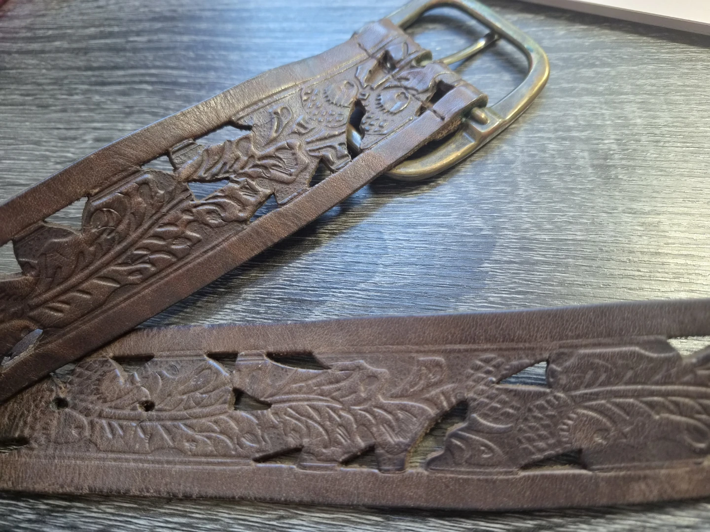 Unique Leather Belt from Jacob - Small