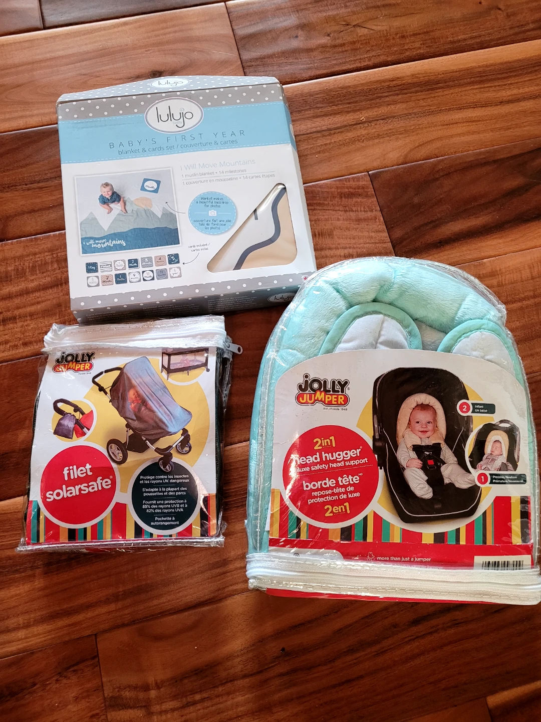 Lulujo Baby Blanket and Jolly Jumper Baby Accessories