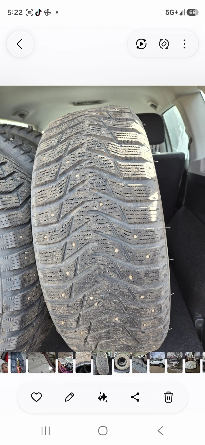 Certified Winter Studed Tires 235/60R16 - photo 2