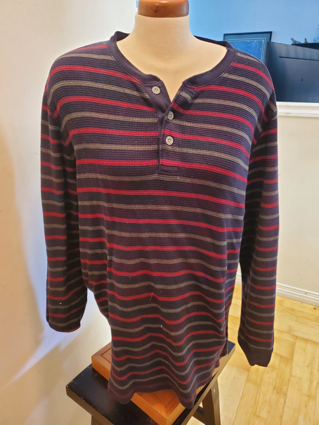 Denver Hayes Striped Henley