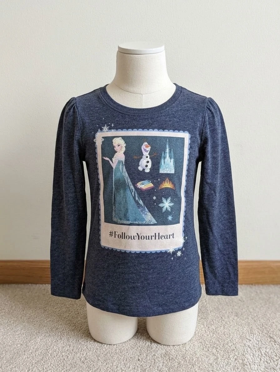 Disney Frozen Elsa Long Sleeve Shirt