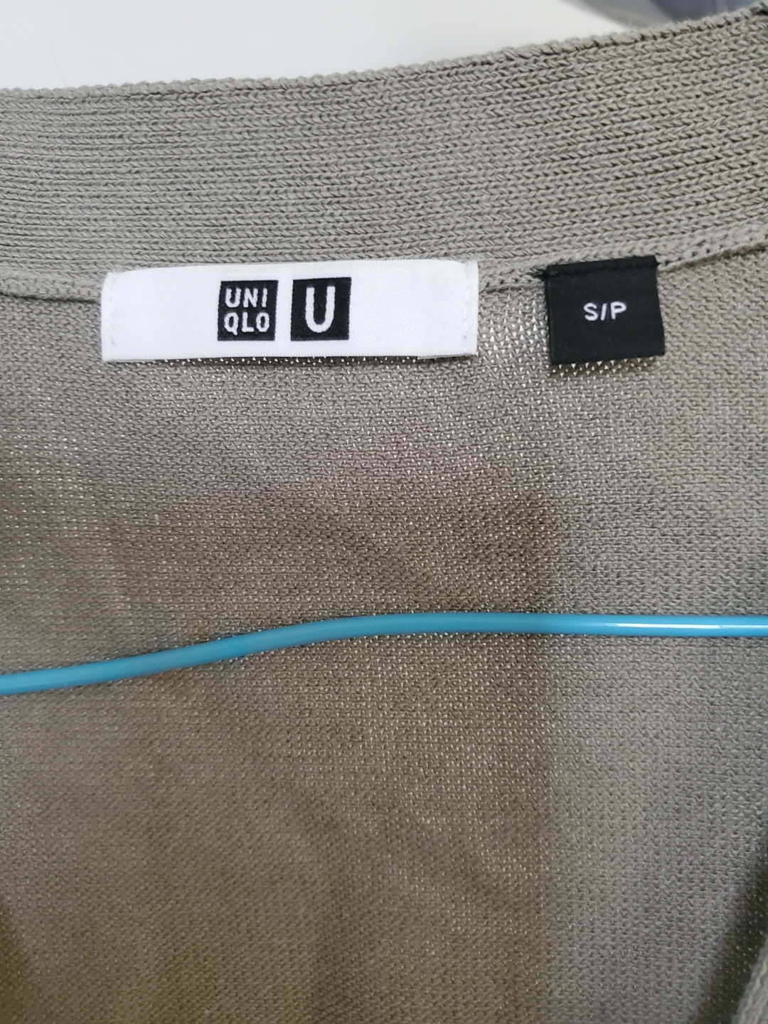 Uniqlo U Cardigan Sage Green - photo 2