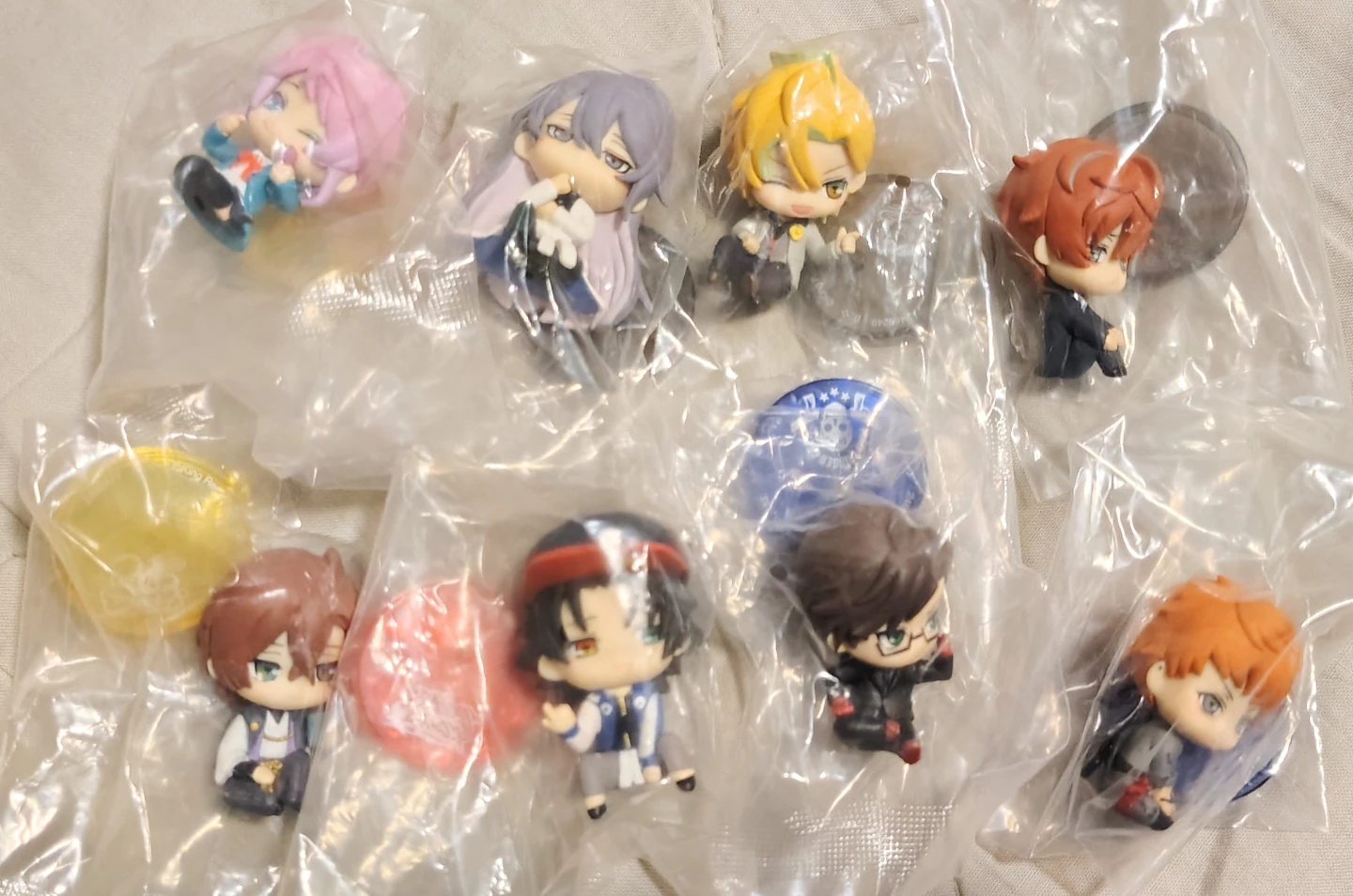 [Set of 8] figurines Hypmic Hypnosis Mic Figure