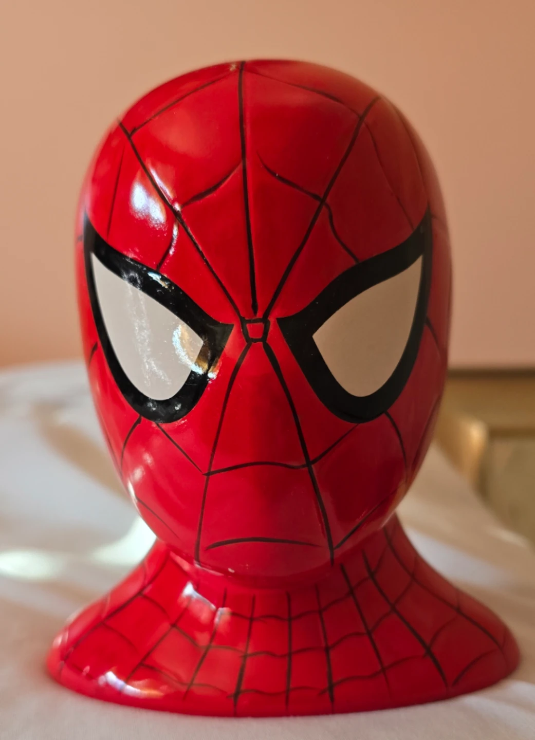 Marvel Spiderman Ceramic Coin Bank