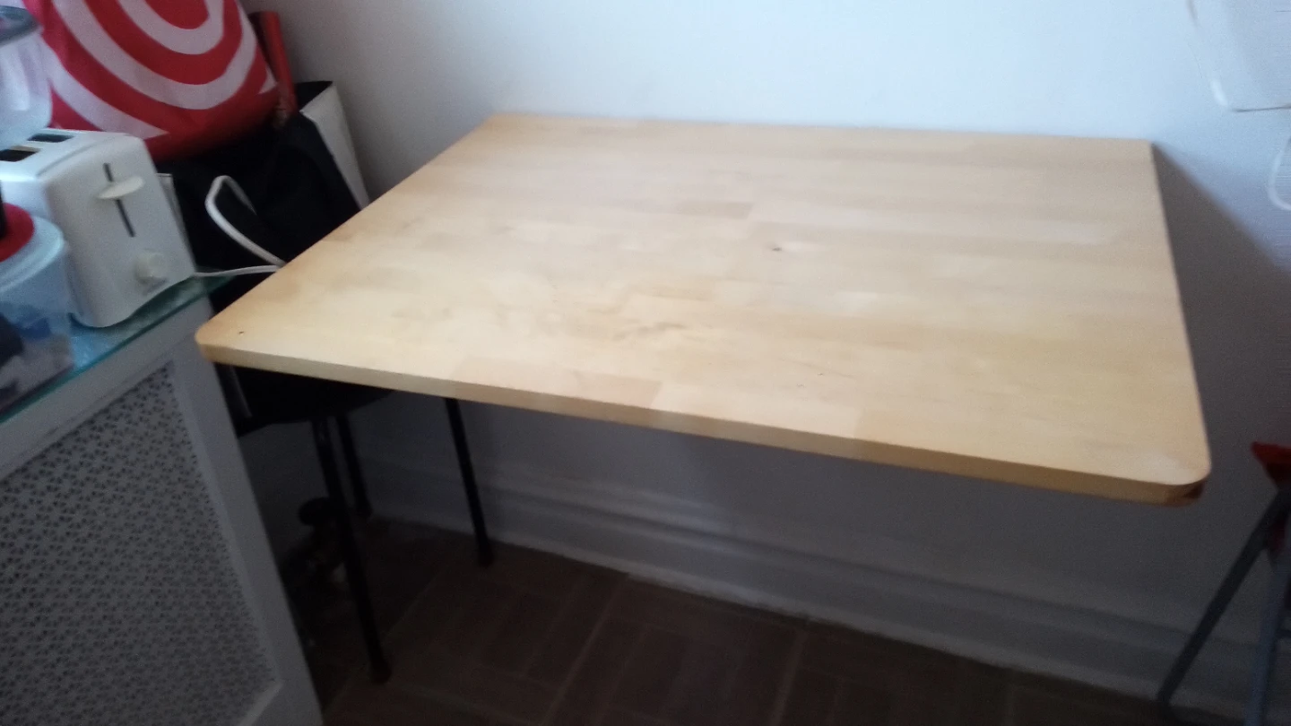 En venta mesa plegable.