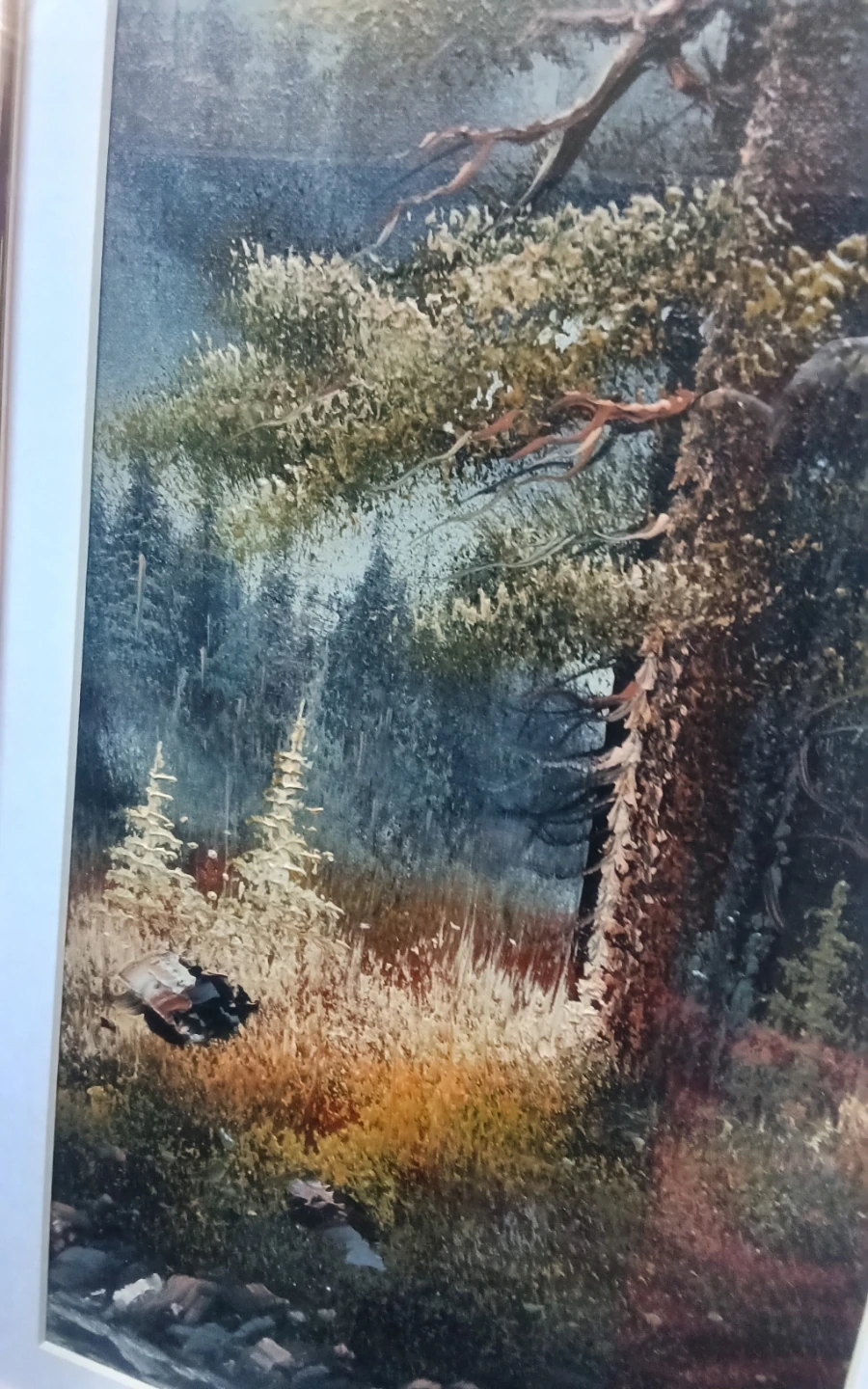Oil on Canvas Landscape Painting – Signed "Rad" (راد) - photo 3
