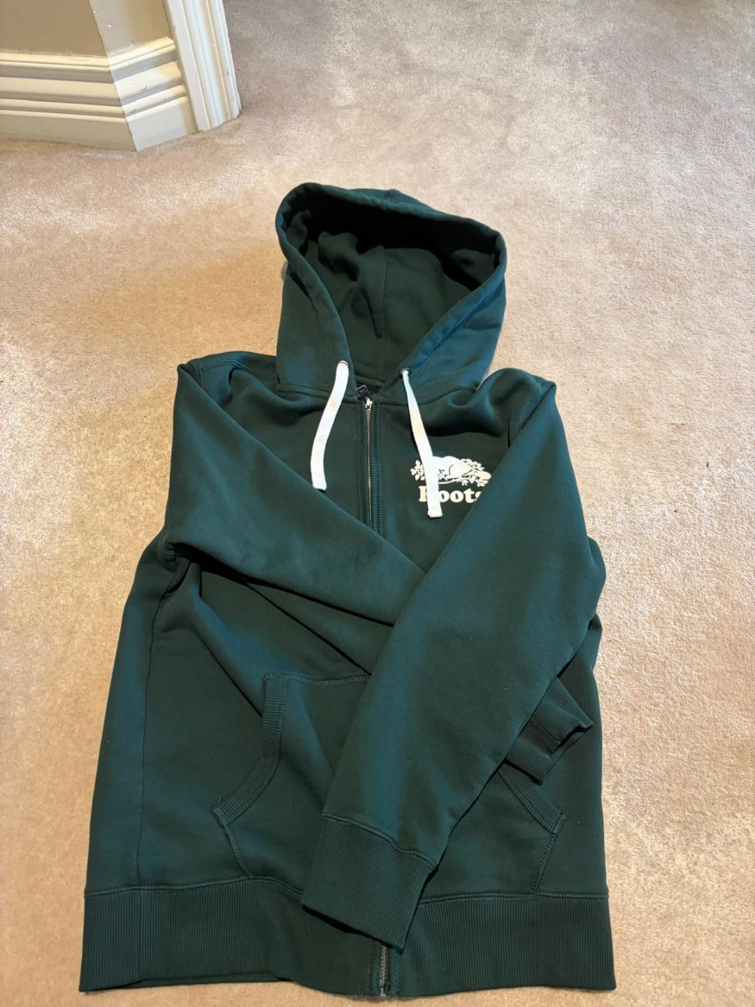 Roots Full Zip Hoodie - Green