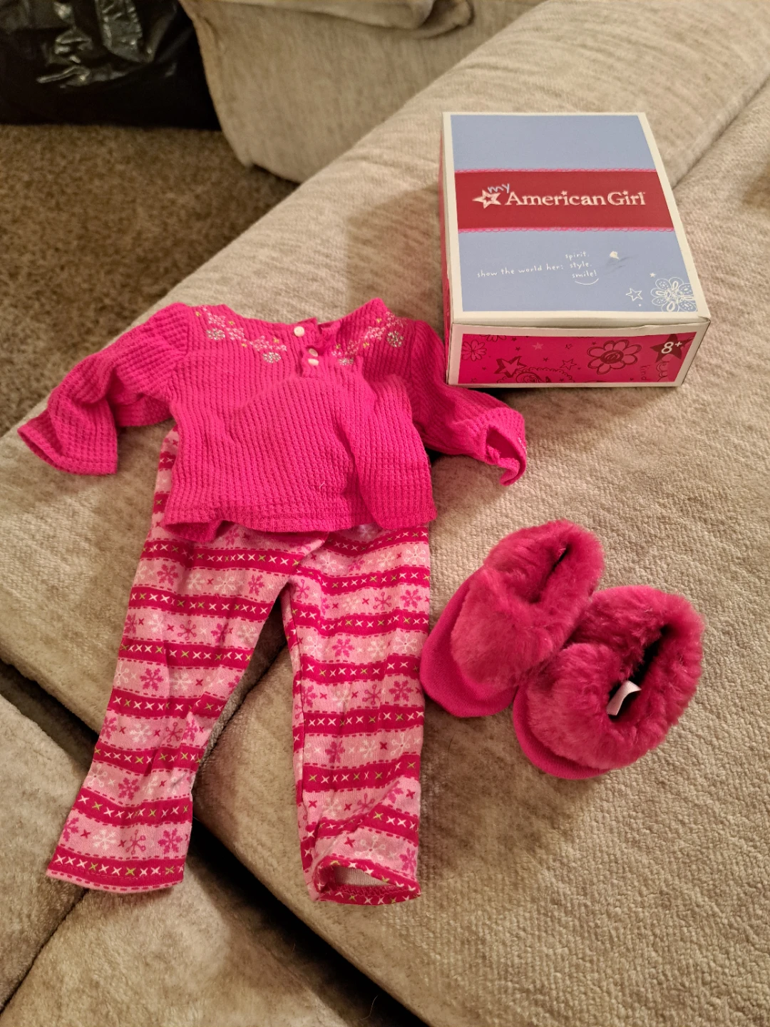American Girl Doll Pajama Set