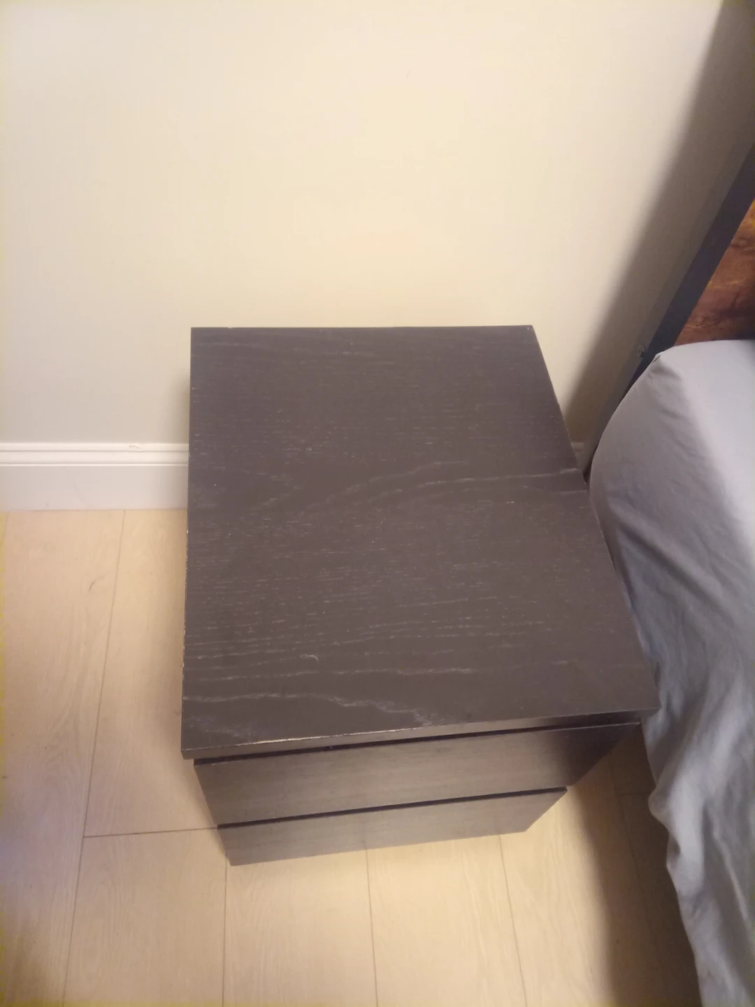 Black nightstand - photo 2