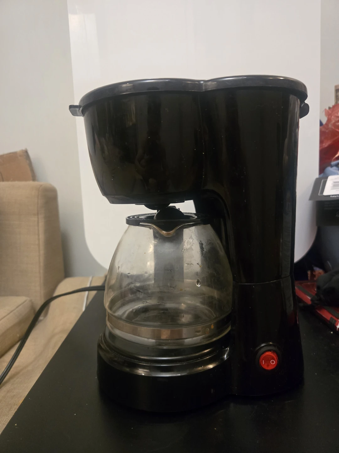 Compact 5-Cup Black Coffee Maker - photo 2