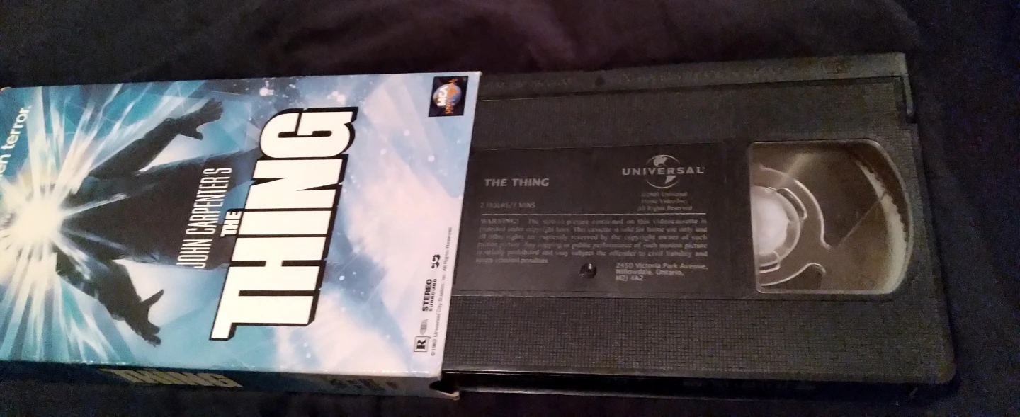 The Thing VHS movie - photo 5