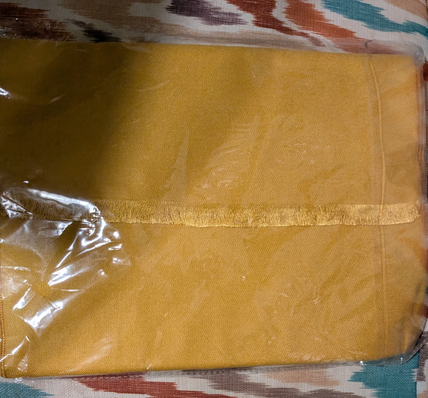 Mustard Gold Scarf in Original Packaging - photo 2