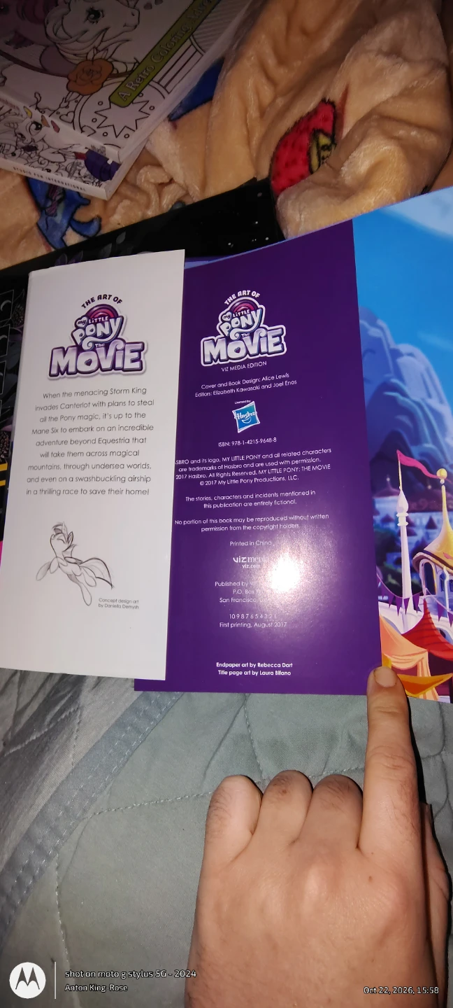 The Art of My Little Pony: The Movie (2017 first print) - photo 2