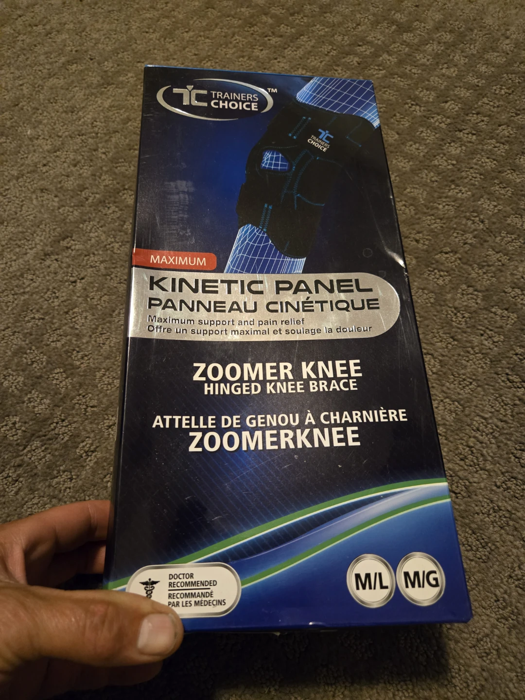 Trainers Choice Zoomer Knee Hinged Brace
