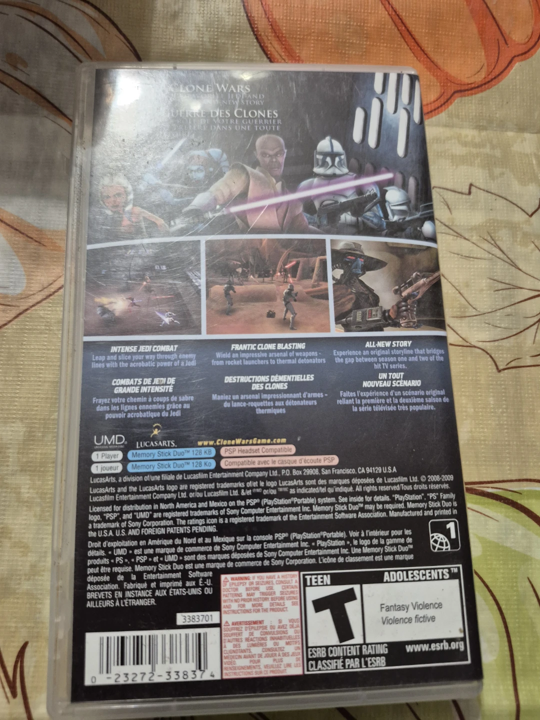 Star Wars The Clone Wars Republic Heroes for PSP - photo 3