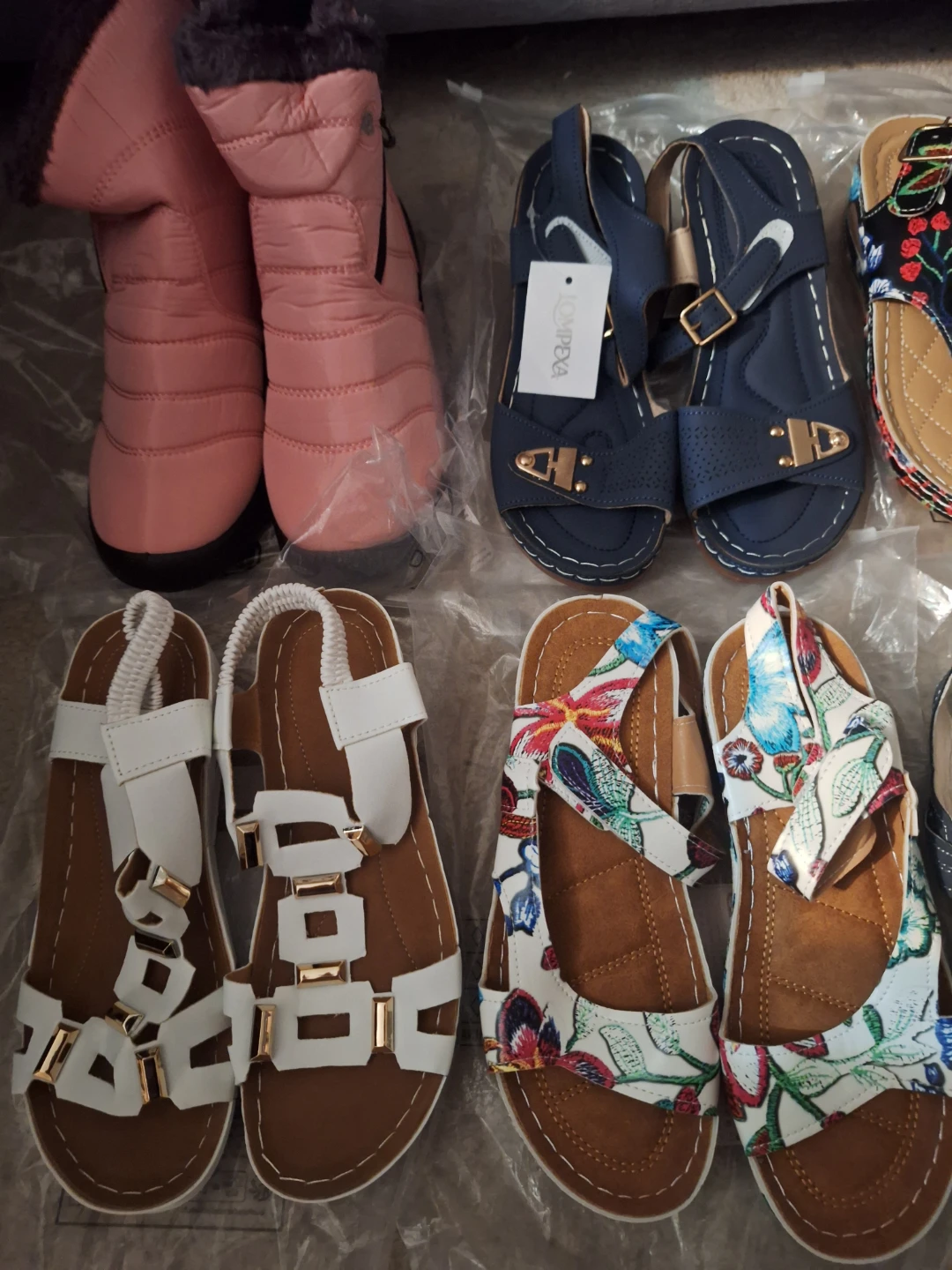 NEW (size 6-7) Selection of New Women's Sandals and Boots - photo 2