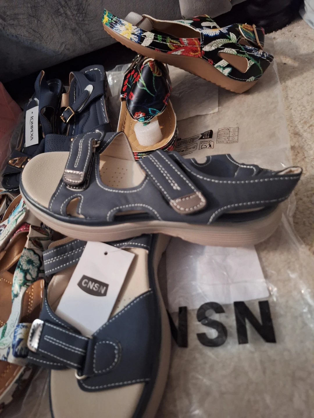 NEW (size 6-7) Selection of New Women's Sandals and Boots - photo 4