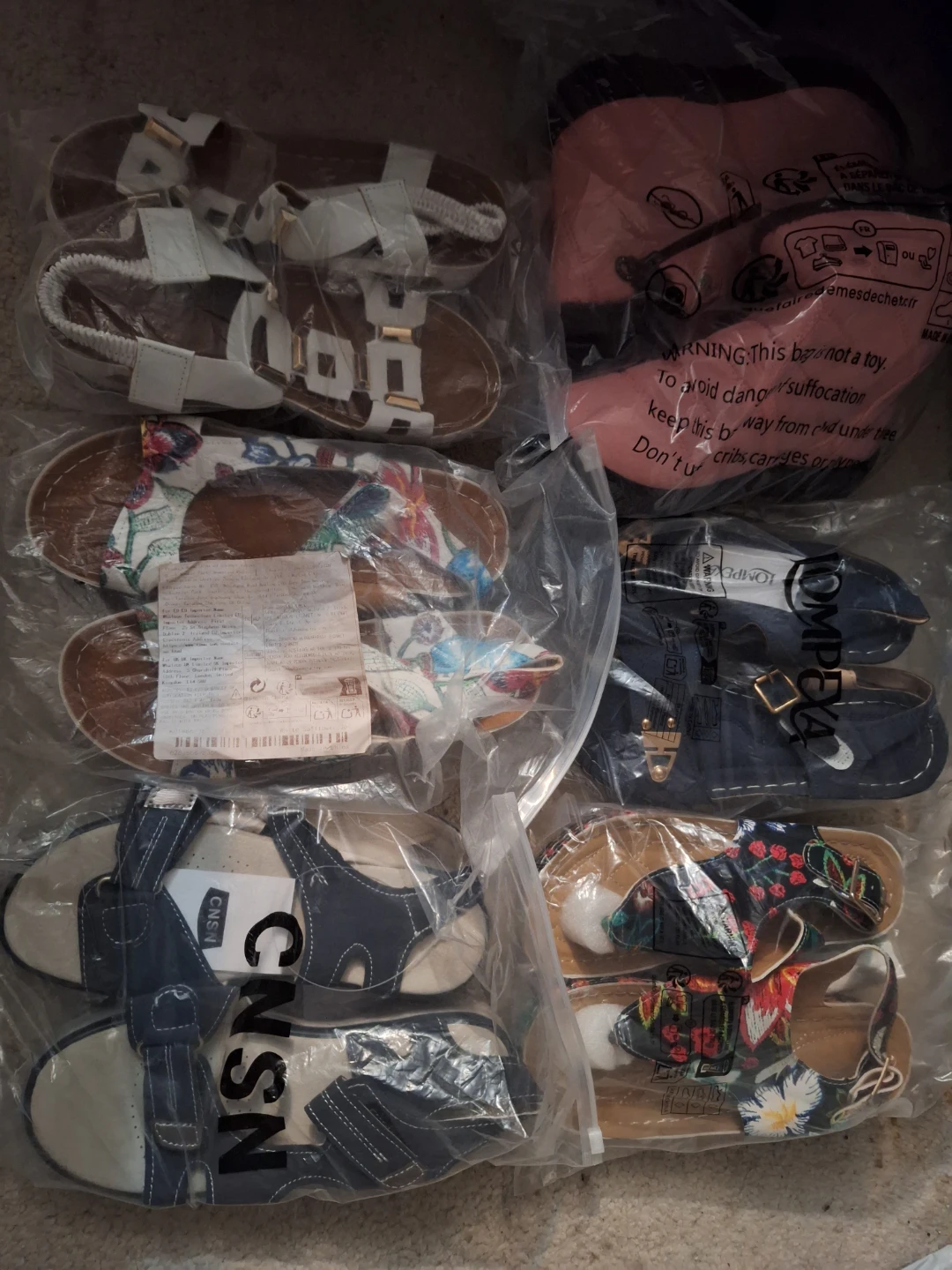 NEW (size 6-7) Selection of New Women's Sandals and Boots - photo 5