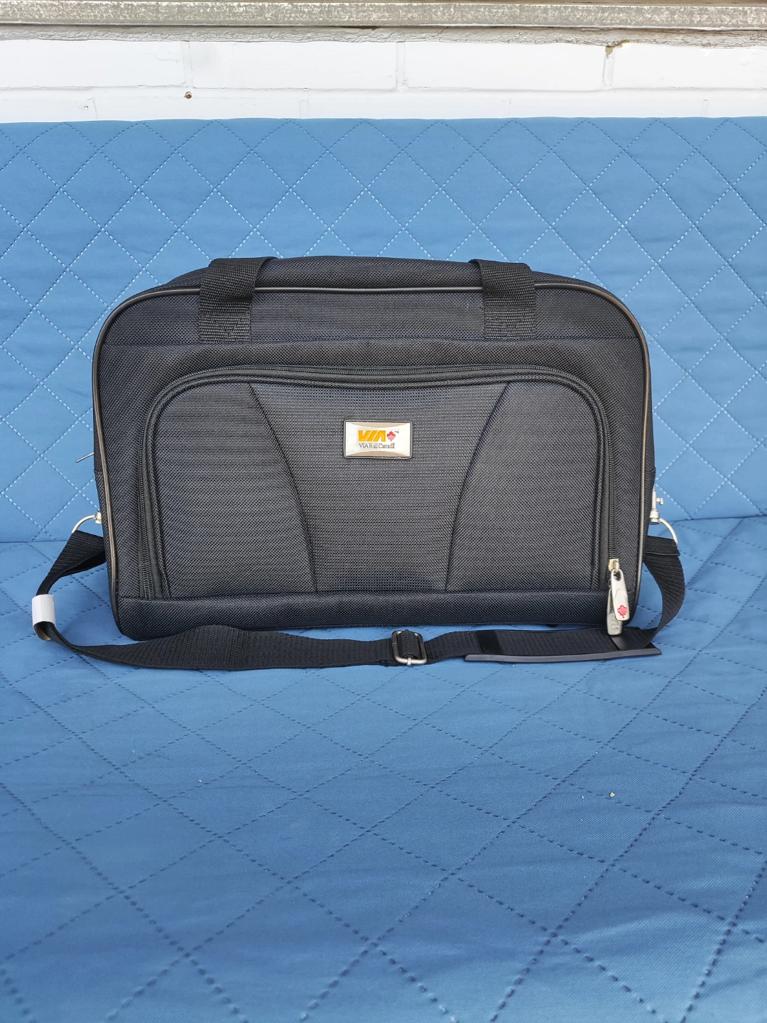 VIA Rail Canada Passenger Train Travel Bag