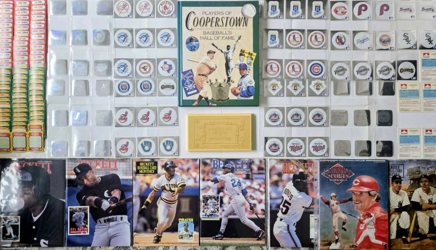 Pristine Vintage Baseball Lot. HOF'S, Griffey, Promo 's