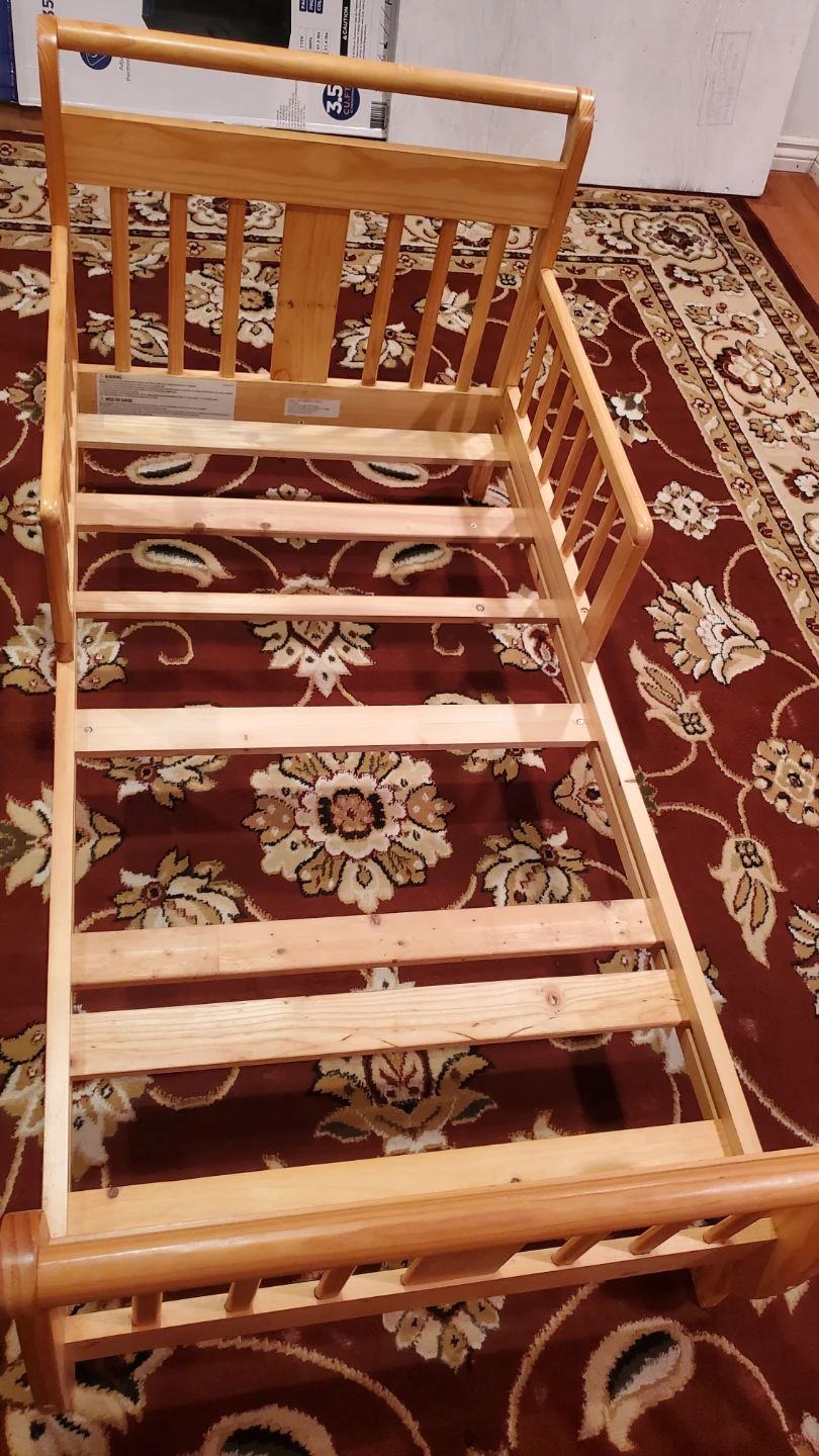 Wooden Toddler Bed Frame - photo 3