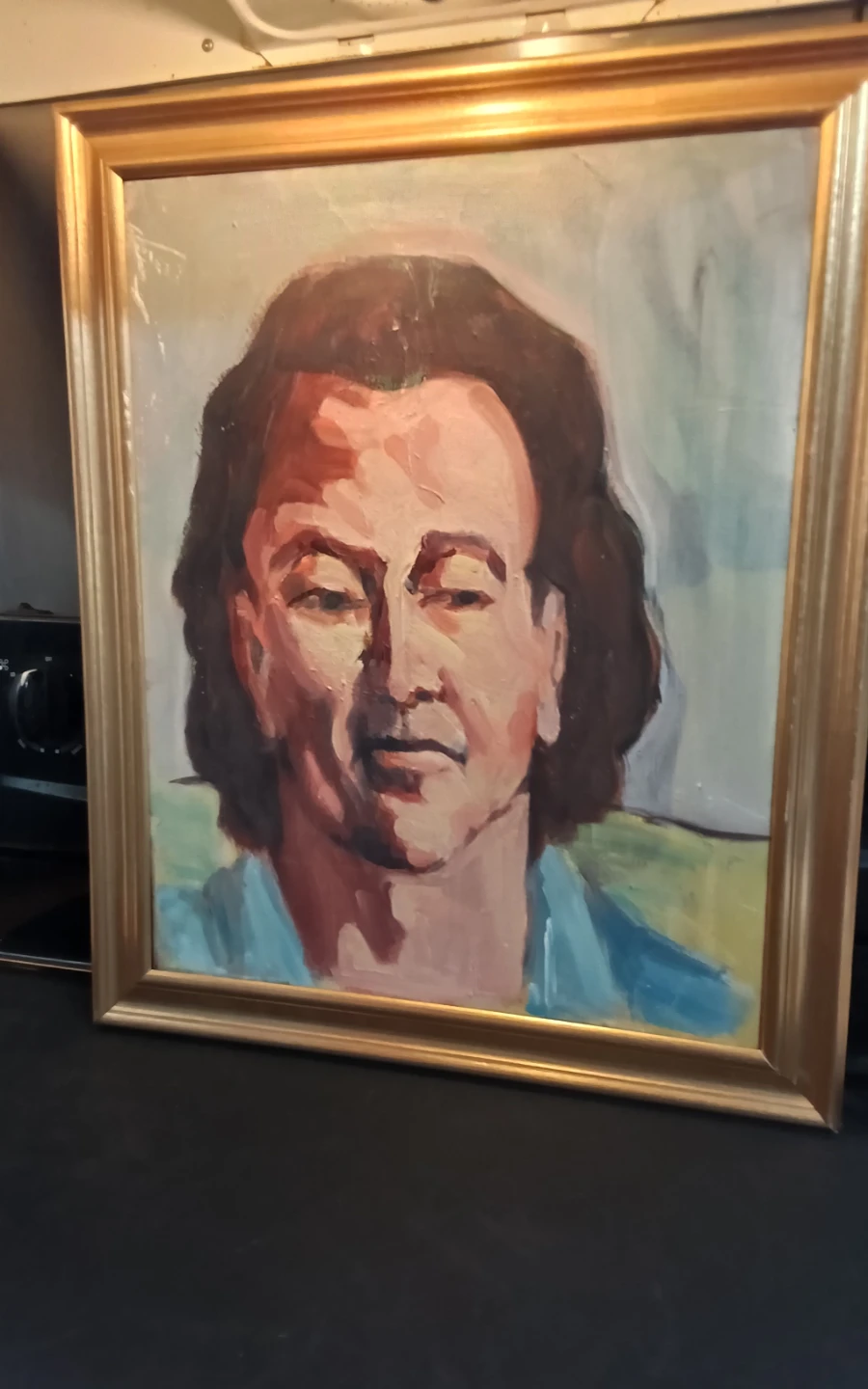 Expressive Male Portrait Painting