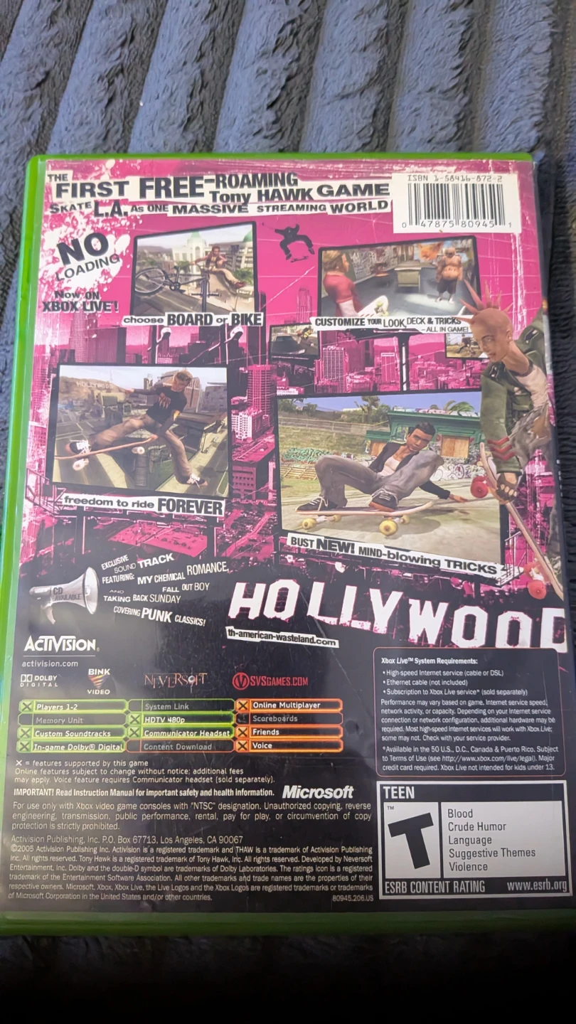 Tony Hawk's American Wasteland for Xbox - photo 4