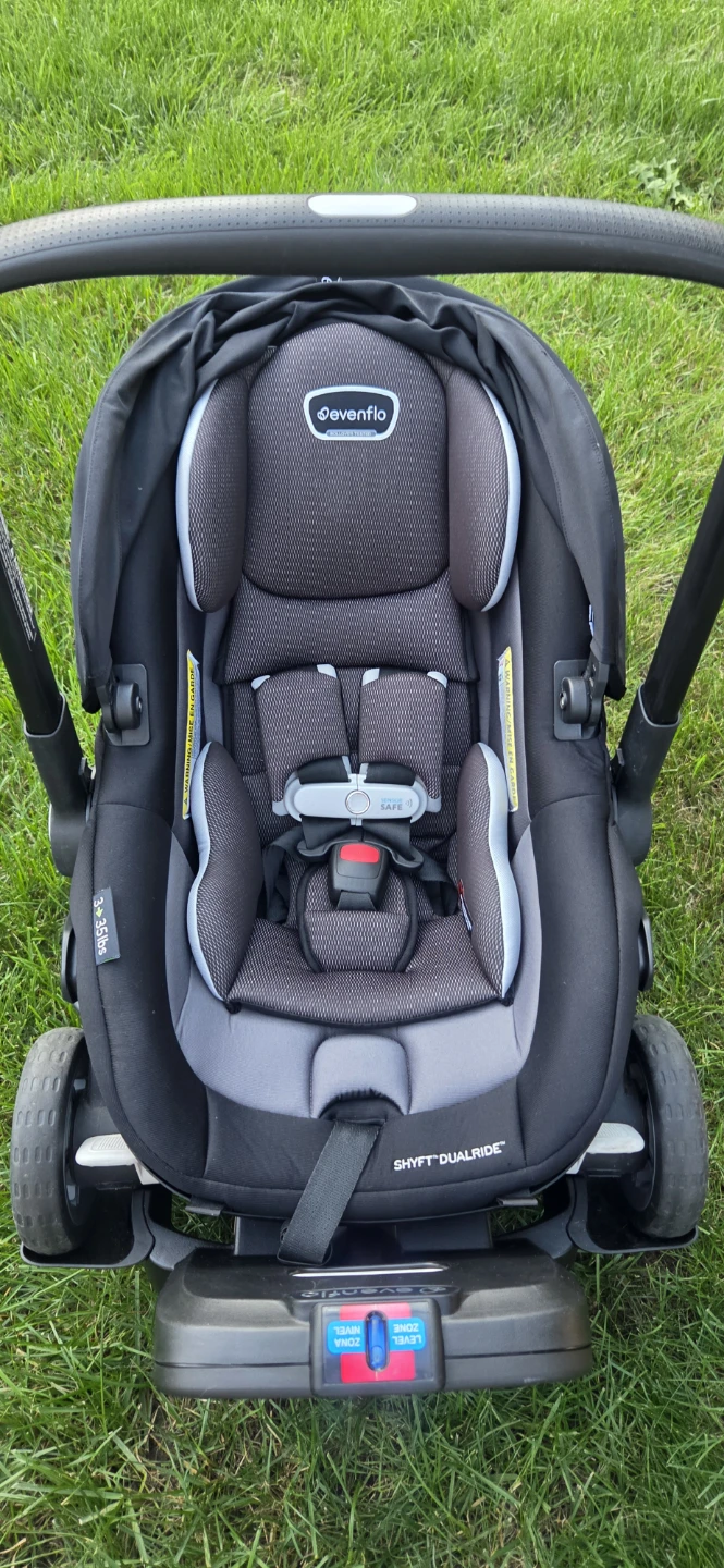 Evenflo Shyft DualRide Infant Car Seat and Stroller - photo 2