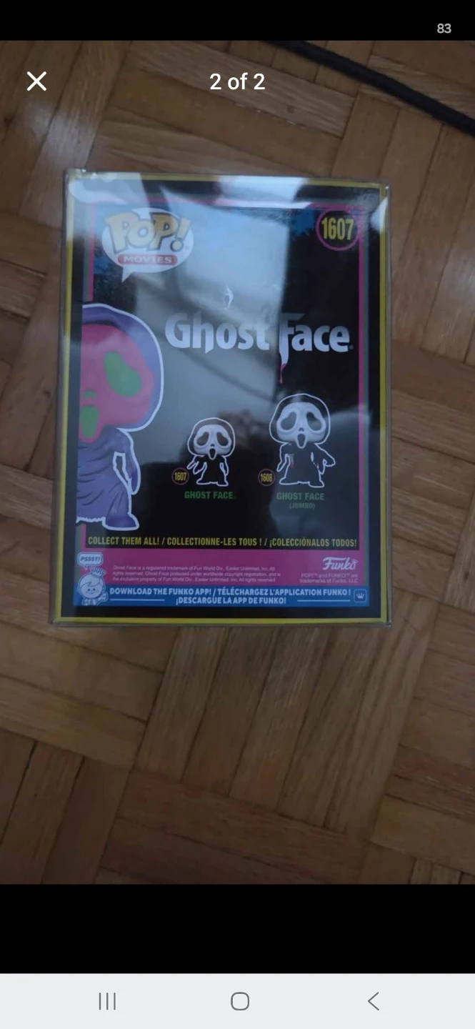 Funko Pop Movies Ghost Face 1607 - photo 2