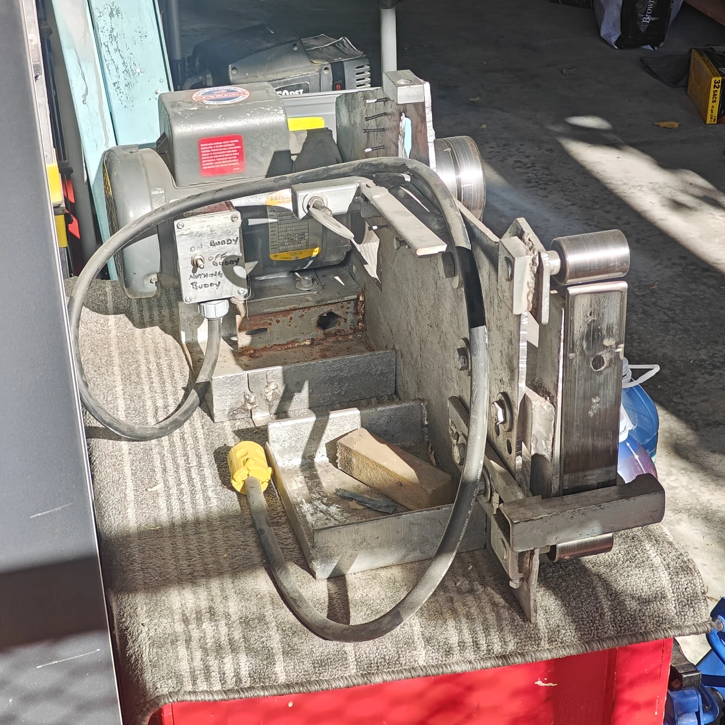 2x72" Belt Grinder w\ Belts