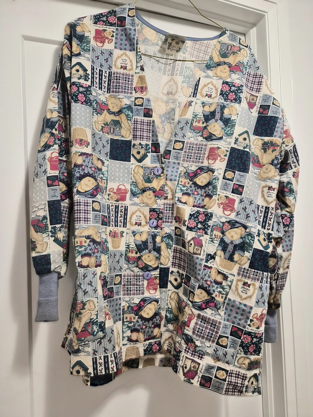 Vintage Teddy Bear Nurses Jacket