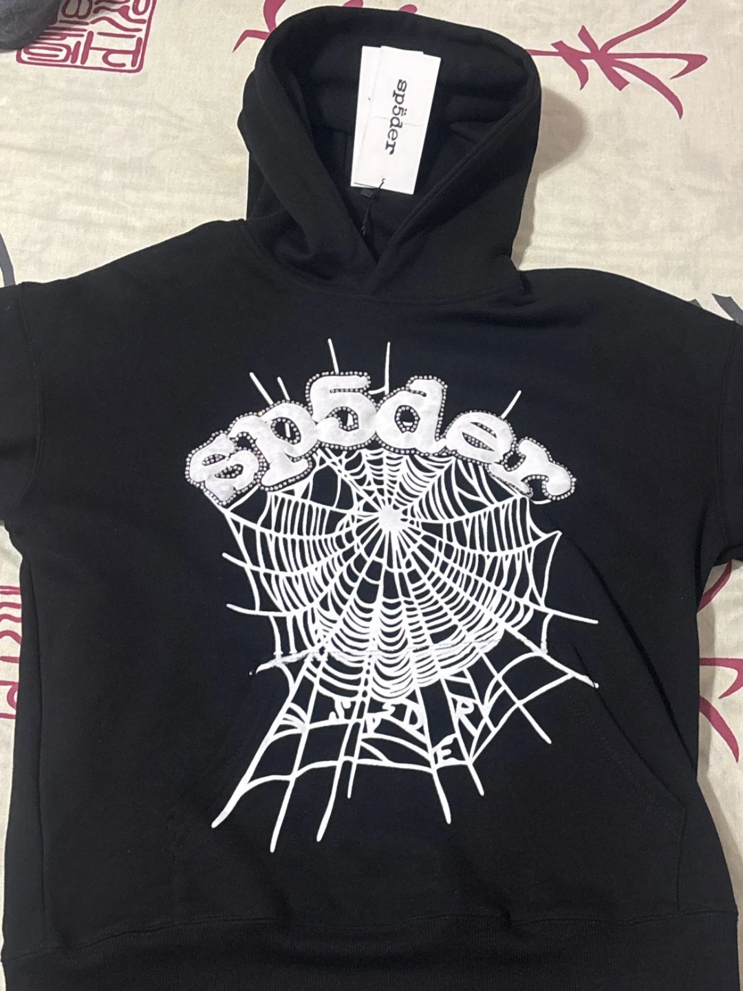 Sp5der Hoodie Black - photo 3