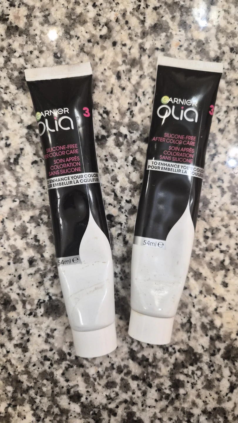 2 Garnier Olia Silicone-Free After Color Care Tubes