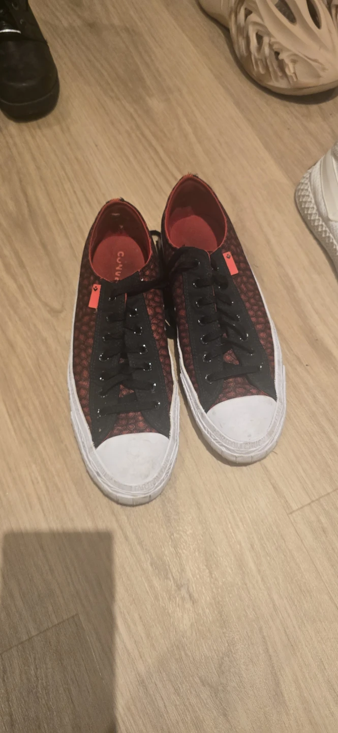 Converse Chuck Taylor Sneakers Red and Black