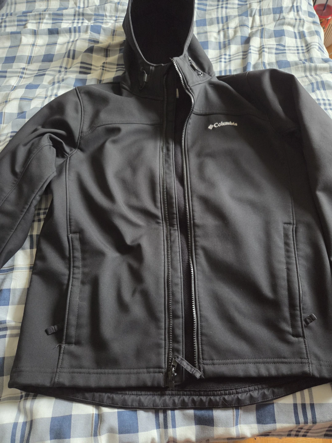 Columbia Black Omni-Shield Softshell Jacket