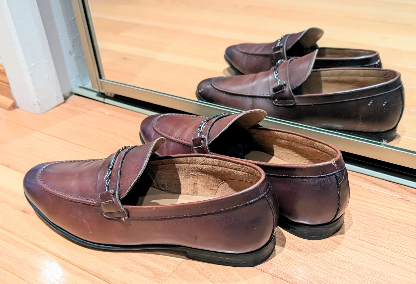 Men's Pedro Brown Leather Loafers - photo 2